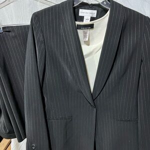Jones New York Charcoal Pinstripe Women’s Suit